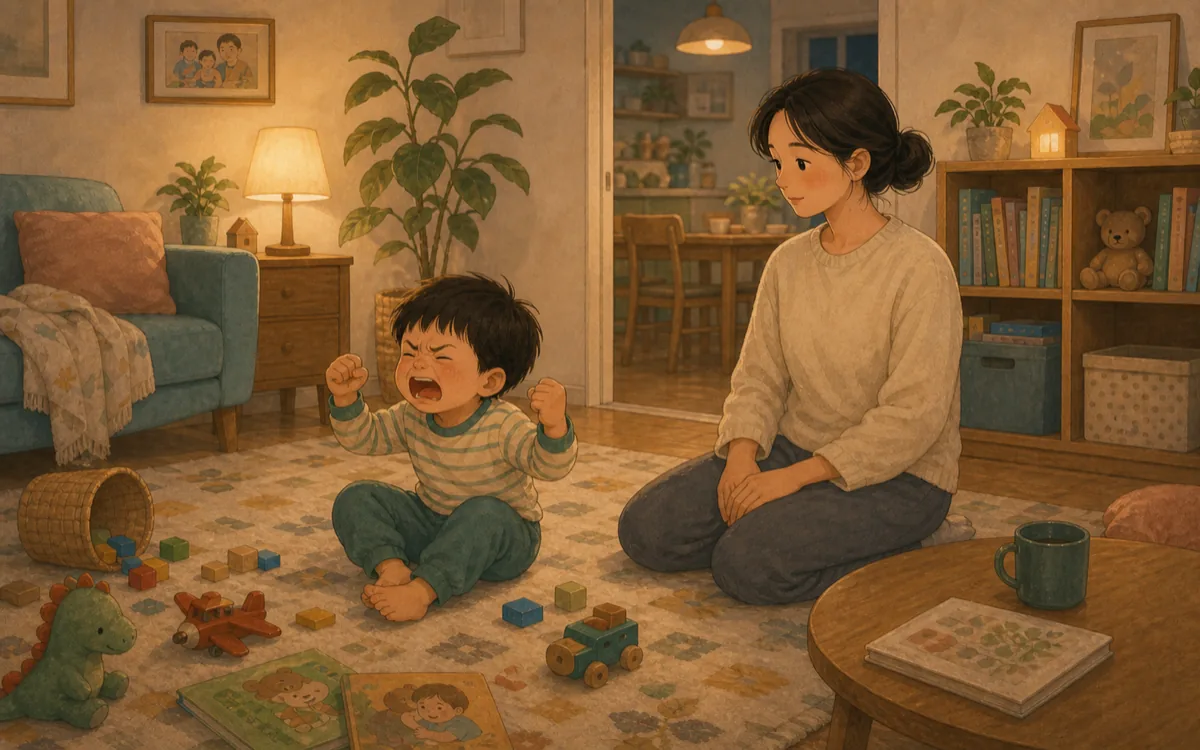 잠깐 멈추고 숨을 고르는 장면